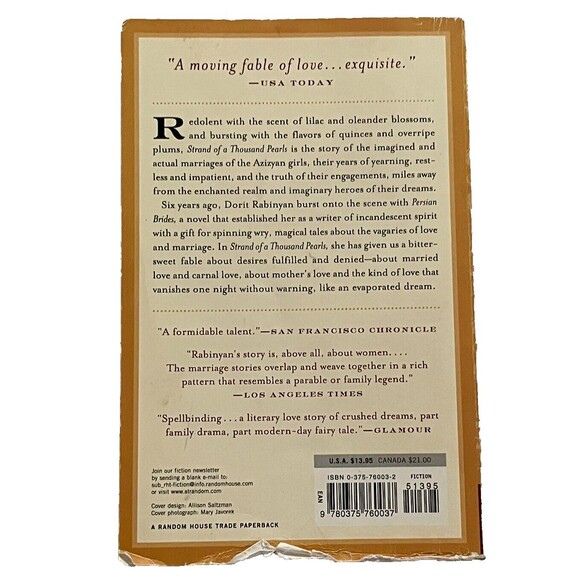 Bestseller Book Lot Carry the One & Strand of a Thousand Pearls Paperback Novel - Picture 3 of 3